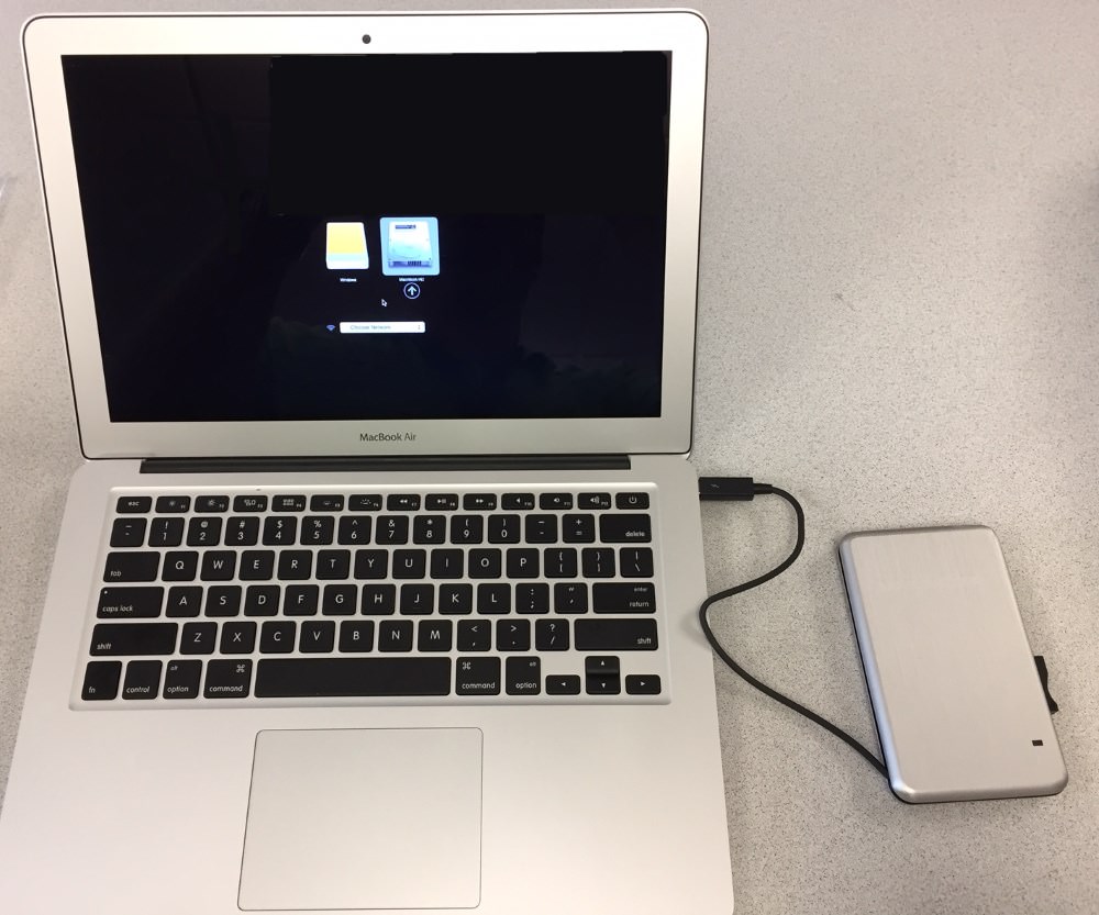 Cloning macbook pro hard drive with boot camp